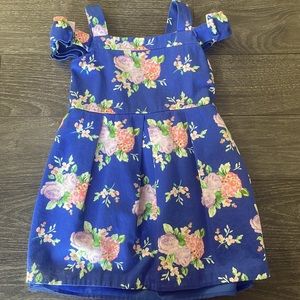 Janie and Jack Blue Floral Dress